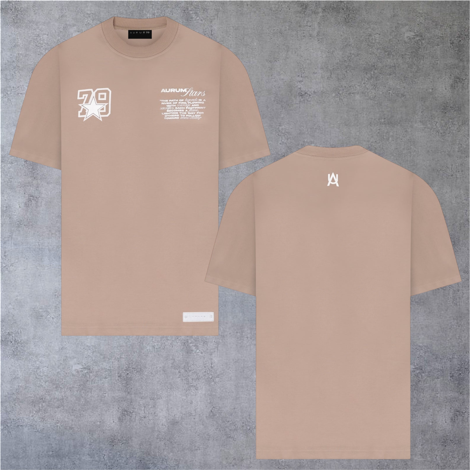 Camiseta Aurum 79 Mocha Aura