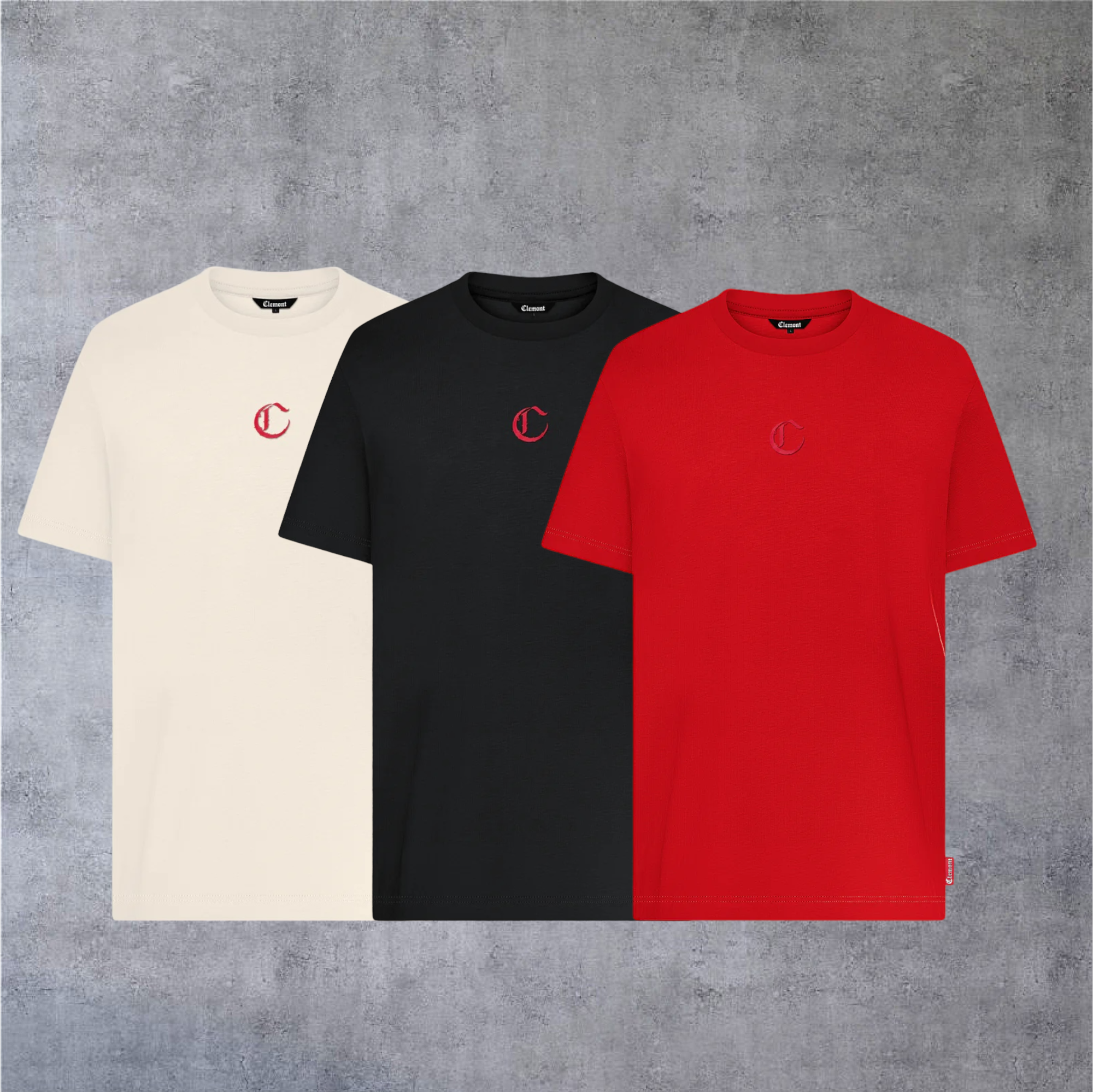 Camisetas 3-Pack Clemont Numeri