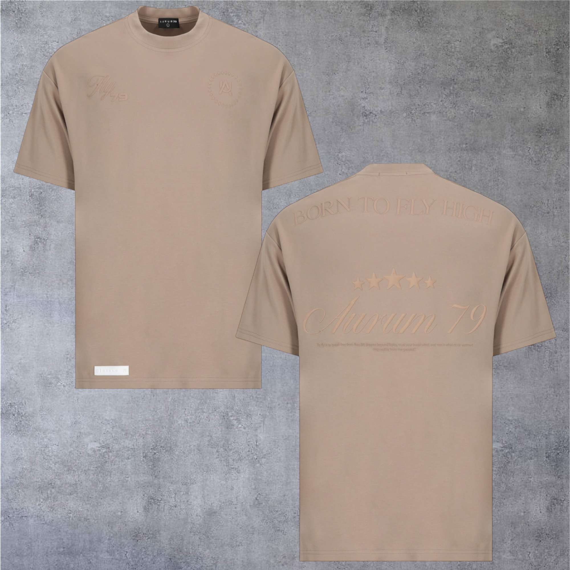 Camiseta Aurum 79 Nude Born
