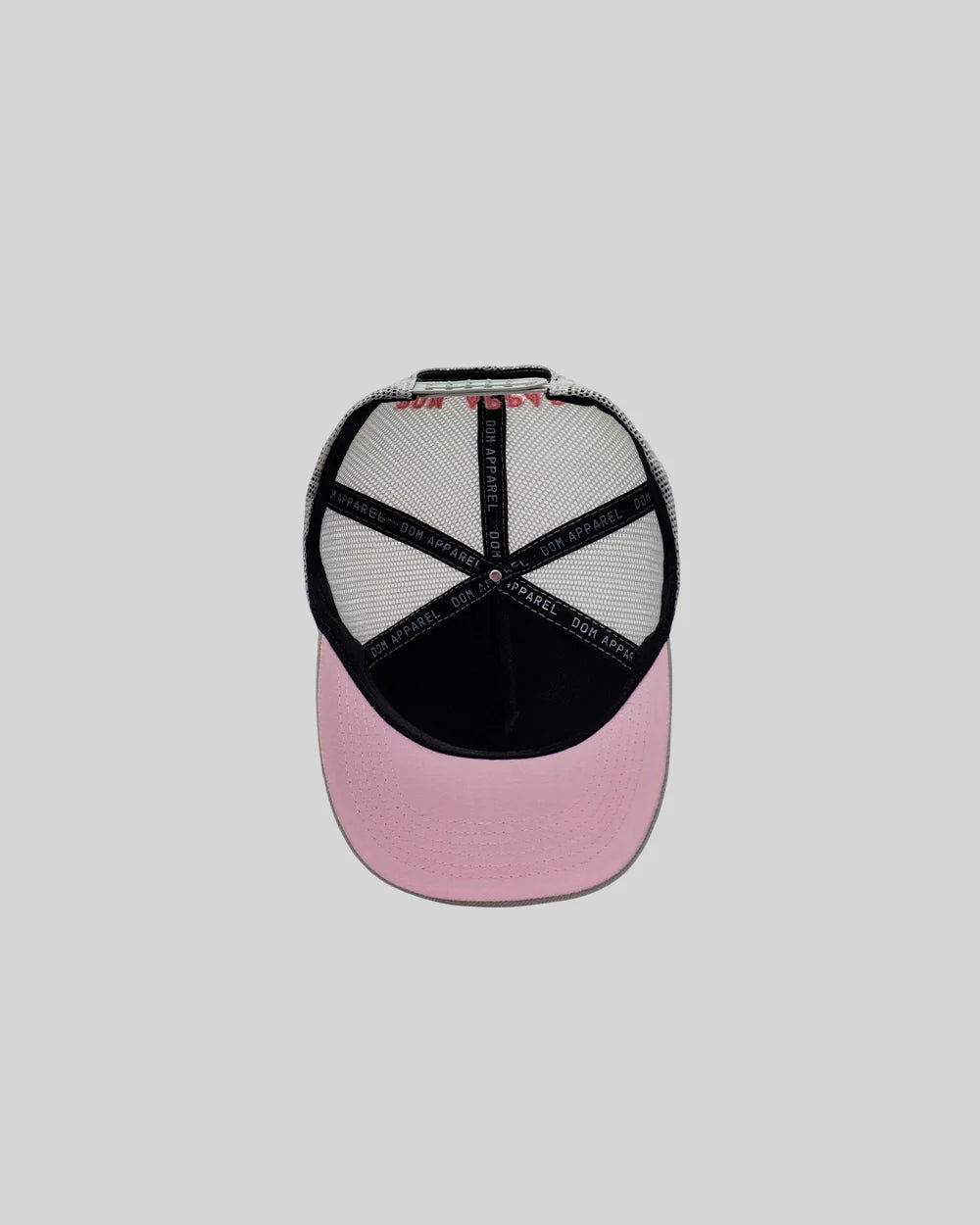 Gorra Dom Apparel Gray Pink