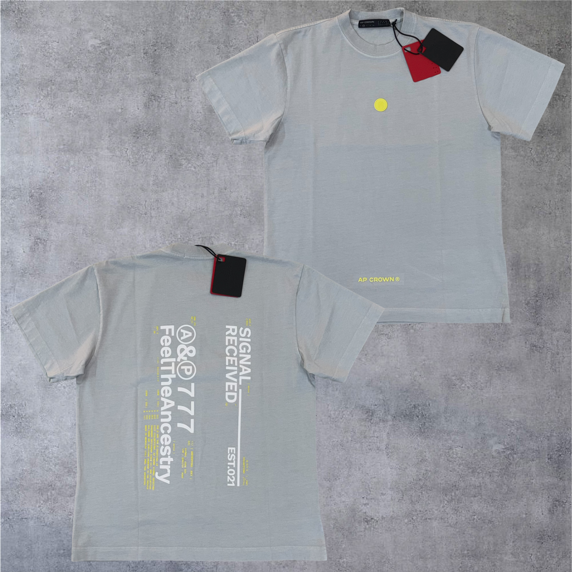 Camiseta Ap Crown Ashen