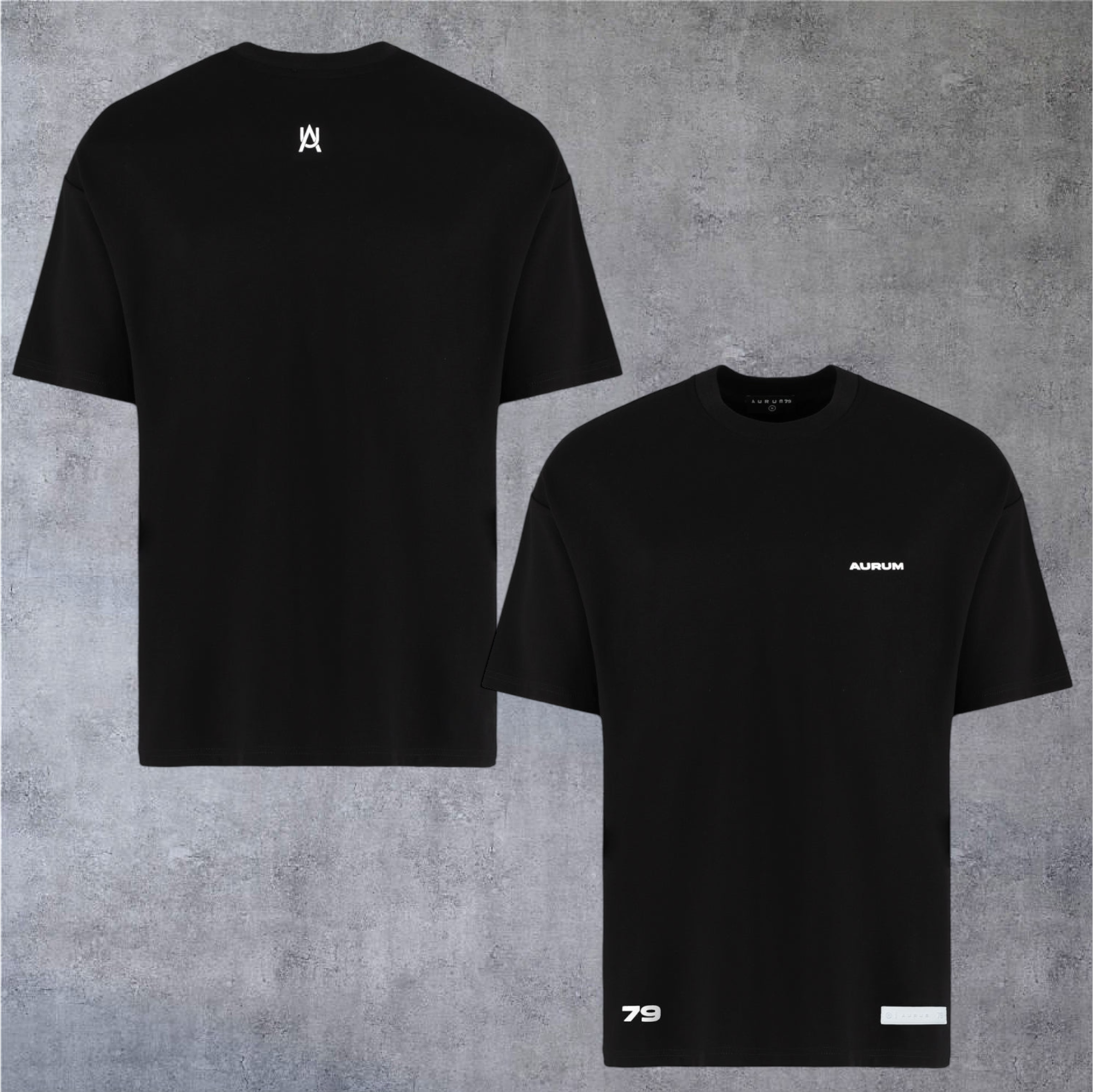 Camiseta Aurum 79 Black Line
