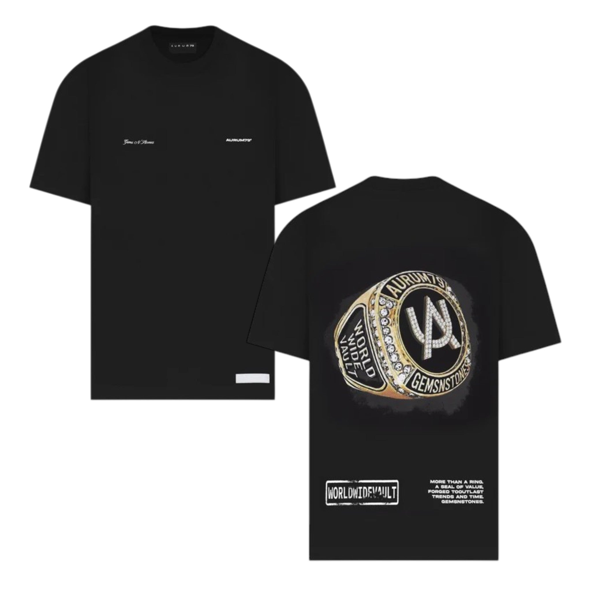 Camiseta Aurum AU RING OVERSIZED