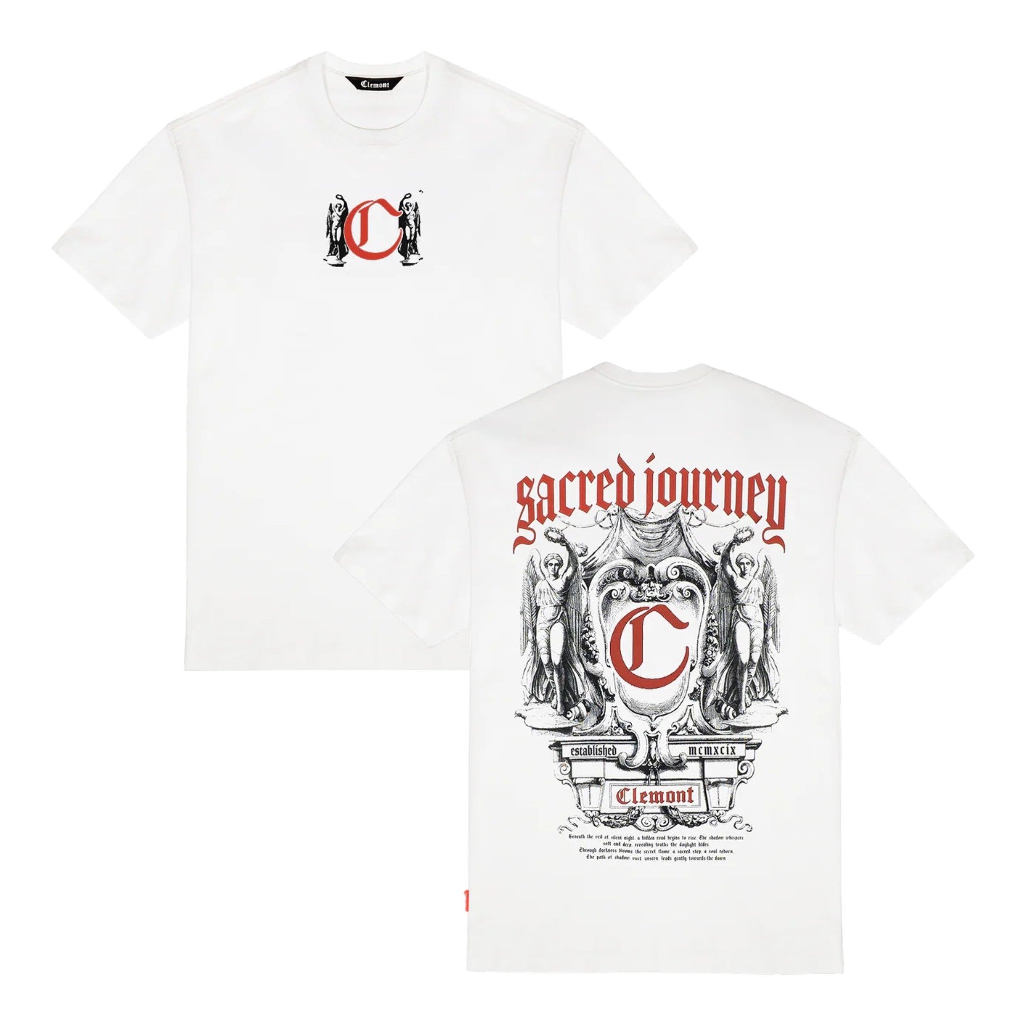 Camiseta Clemont INCRESPATURA CREMA