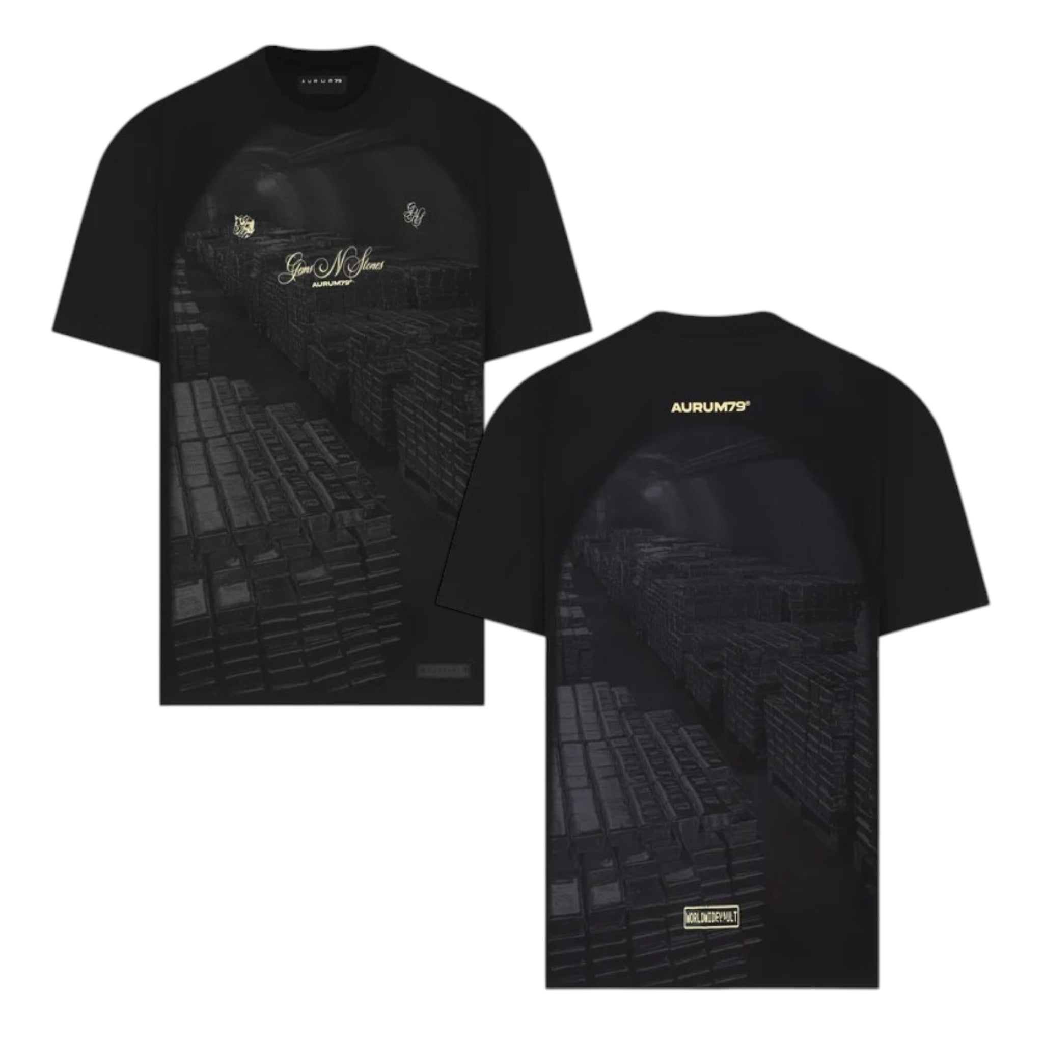 Camiseta Aurum GOLDVAULT OVERSIZED