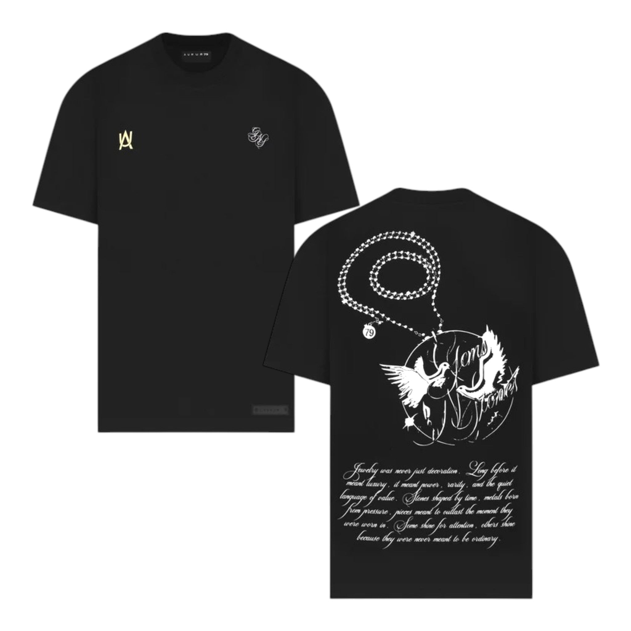 Camiseta Aurum NECKLESS SEMI OVERSIZED