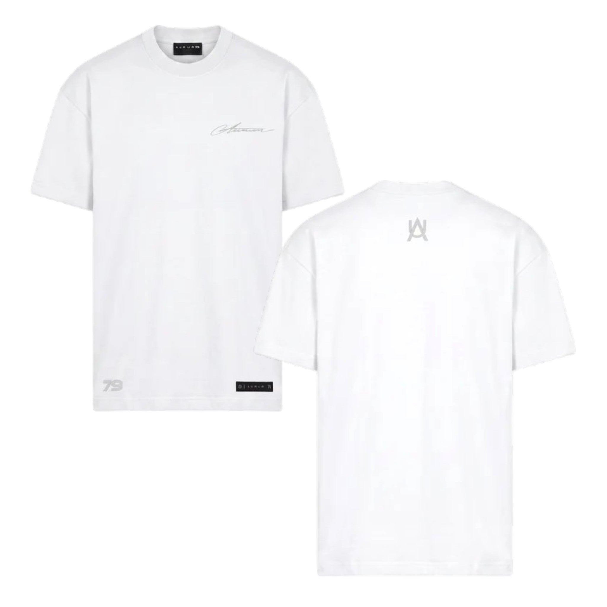 Camiseta AURUM OVERSIZED WHITE LINE