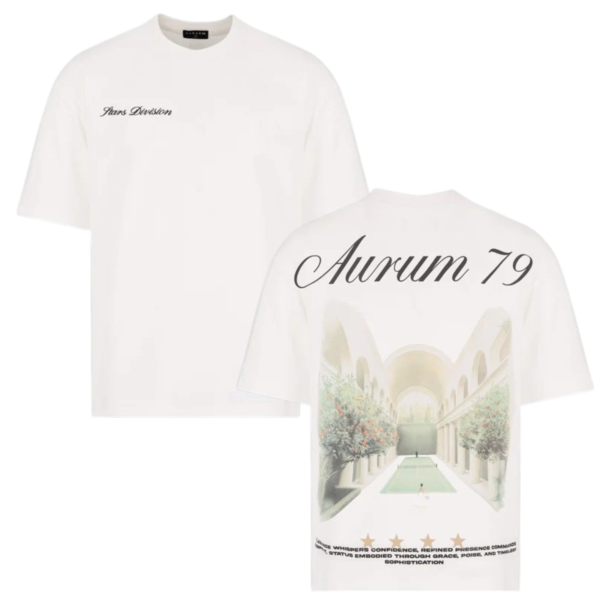 Camiseta Aurum 79 White Sport