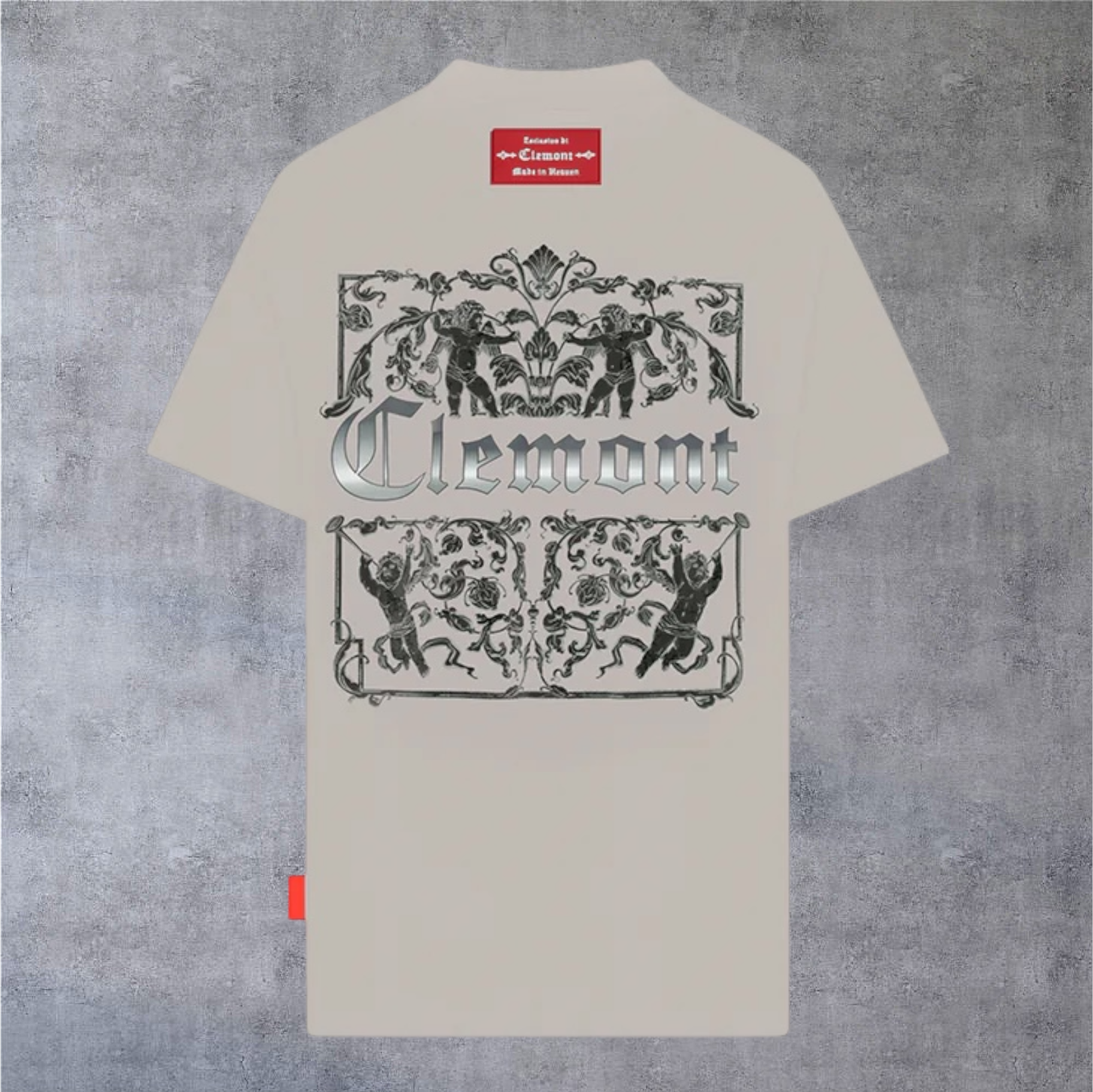 Camiseta Clemont Arcangelo Oversized Gris