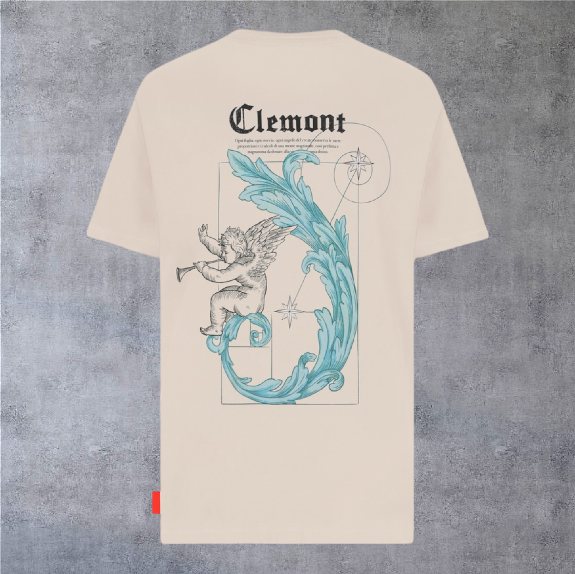 Camiseta Clemont Spirale Silver