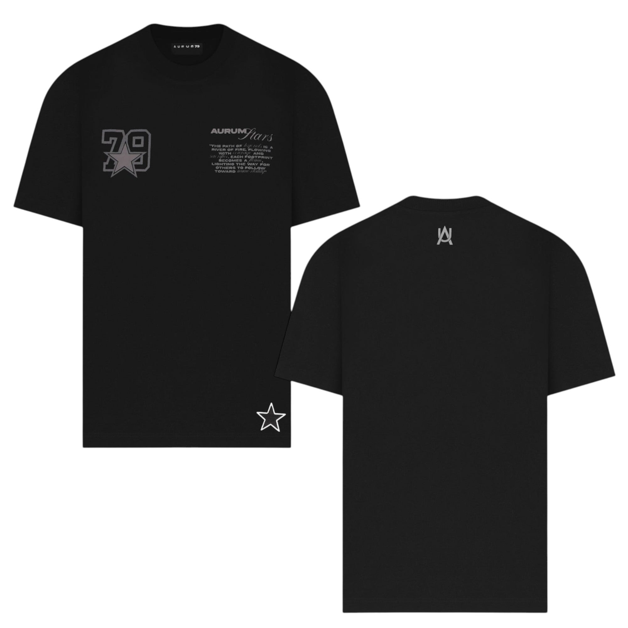 Camiseta Aurum 79 Black Aura