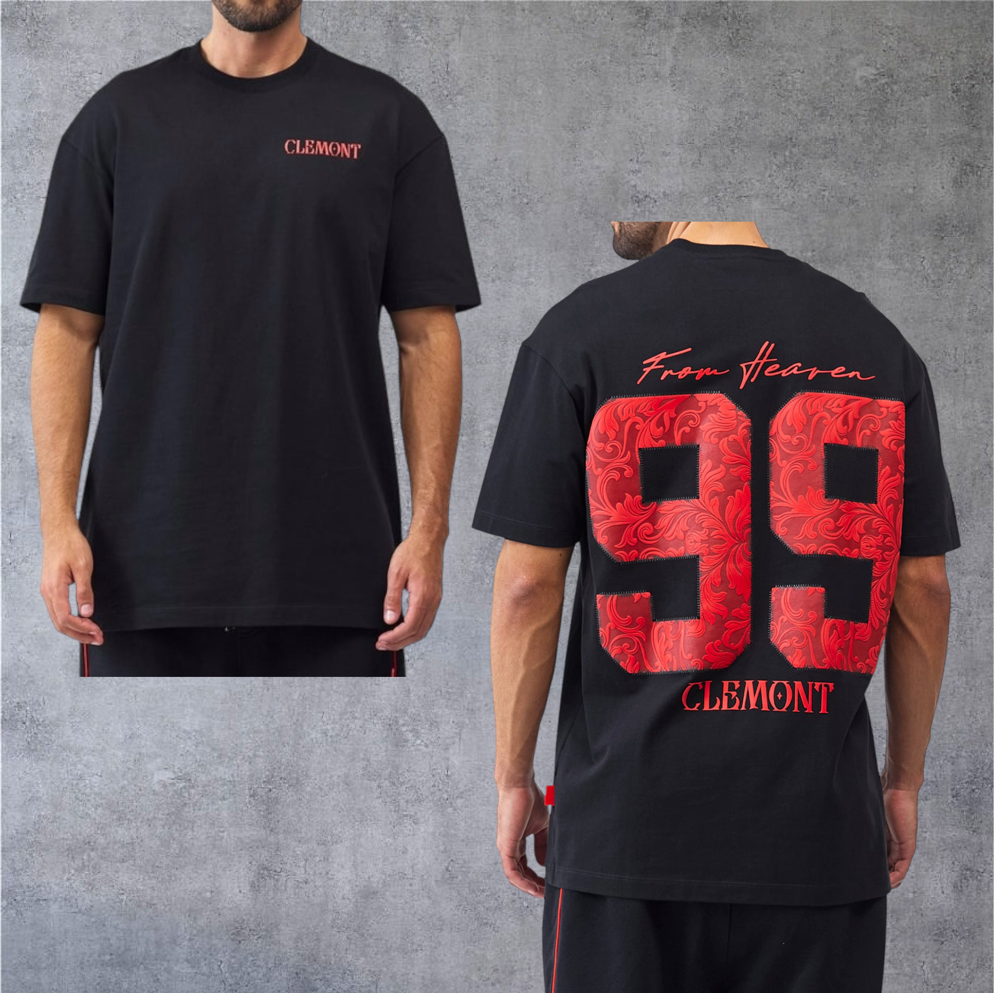 Camiseta Clemont Omissione Negro