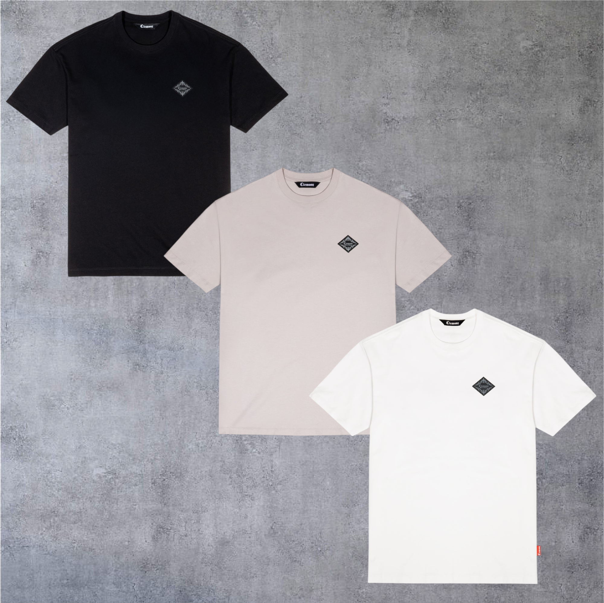 Camisetas 3-Pack Clemont Sepolcro
