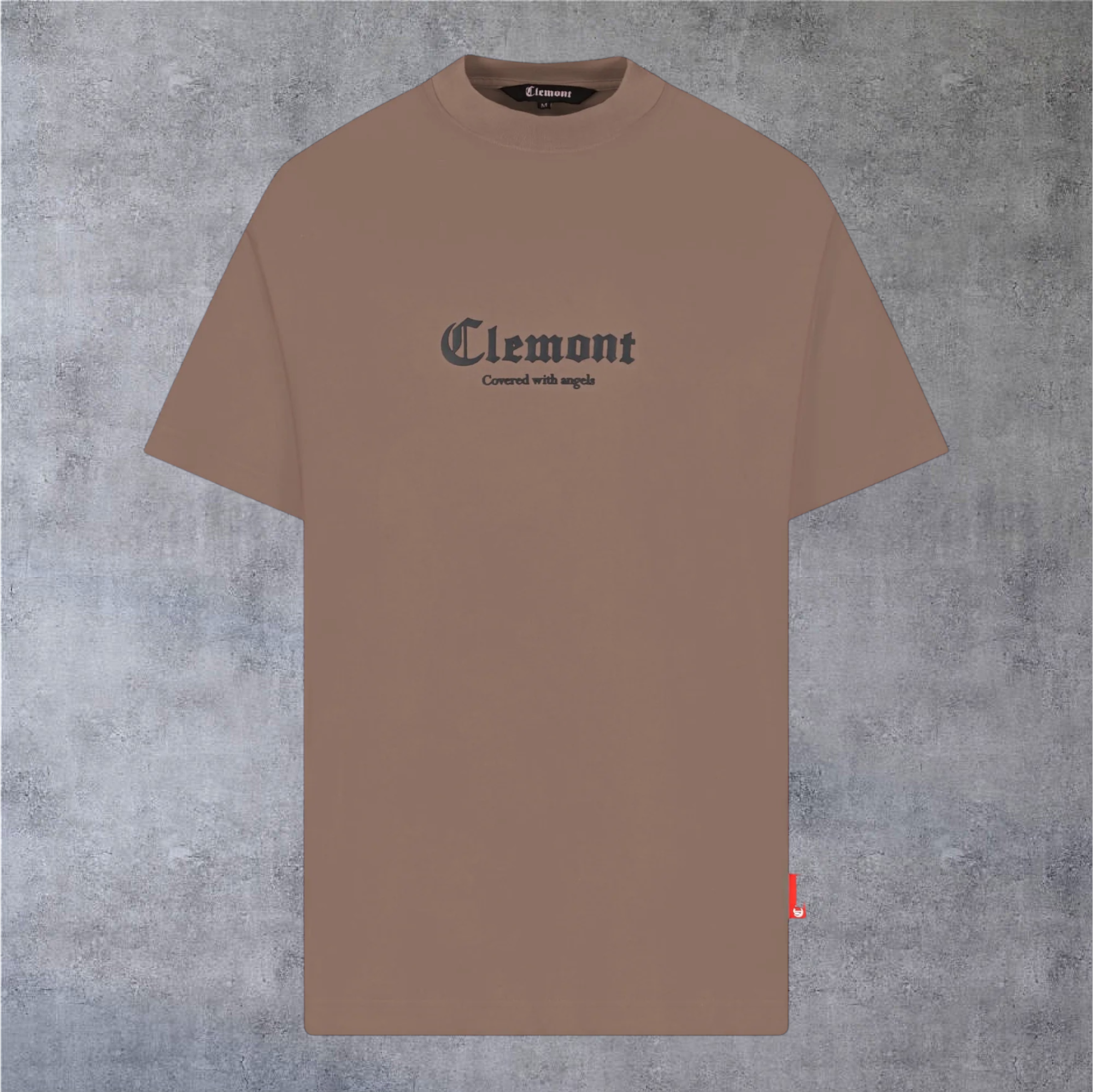 Camiseta Clemont Vórtice Oversized Taupe