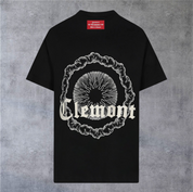 Camiseta Clemont Vortice Oversized Negro