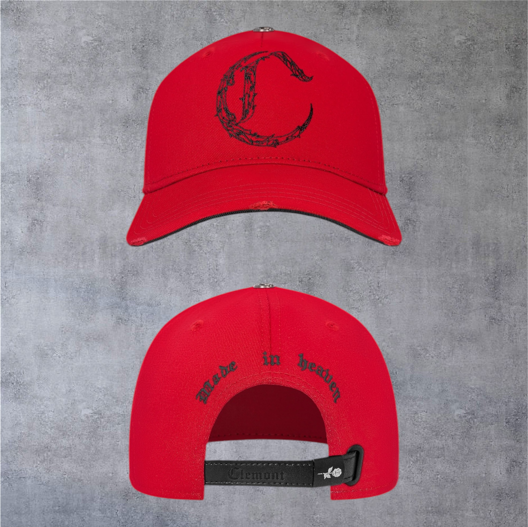 Gorra Clemont Plenitudine Rojo