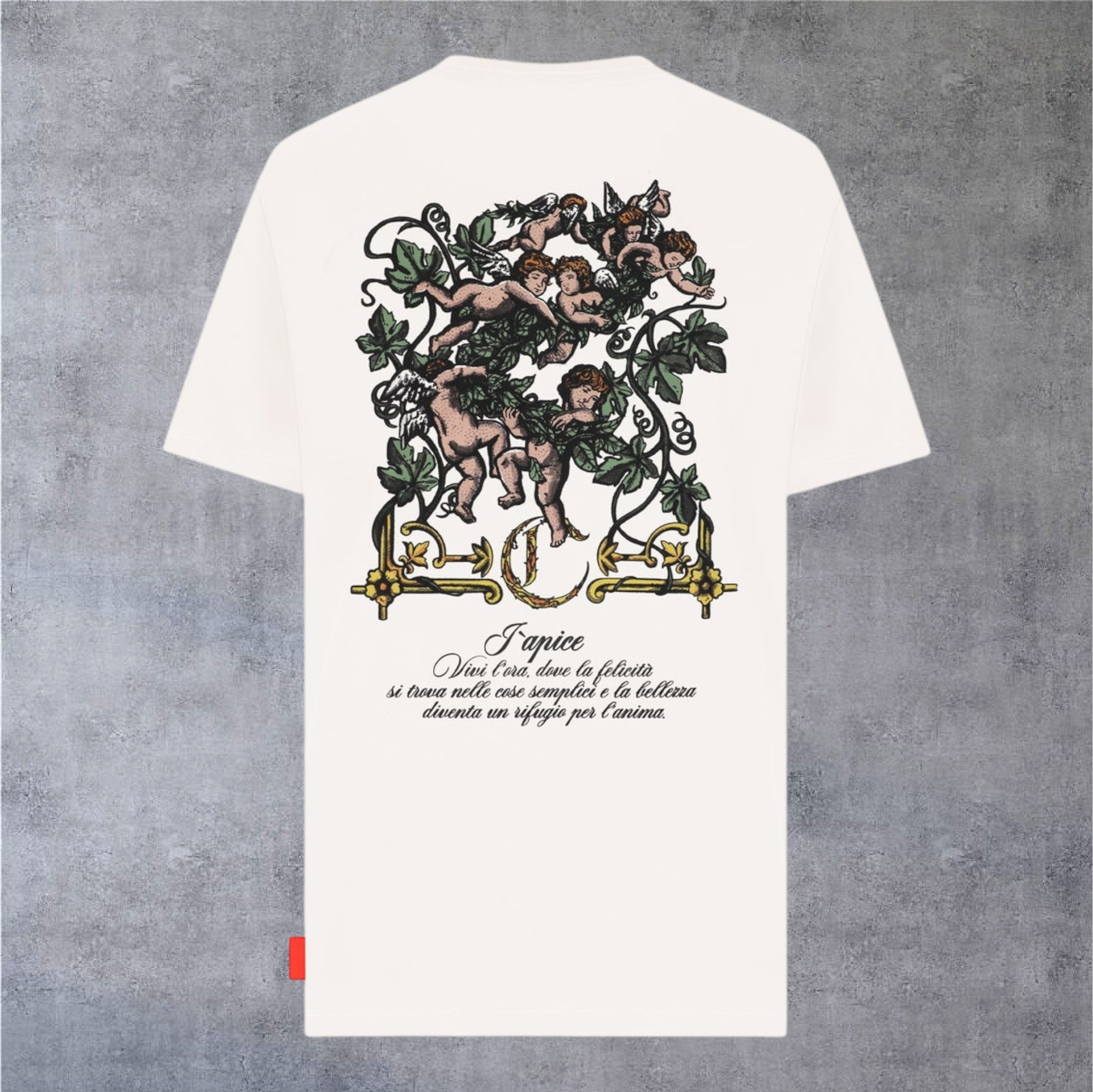 Camiseta Clemont Risplendente Cream