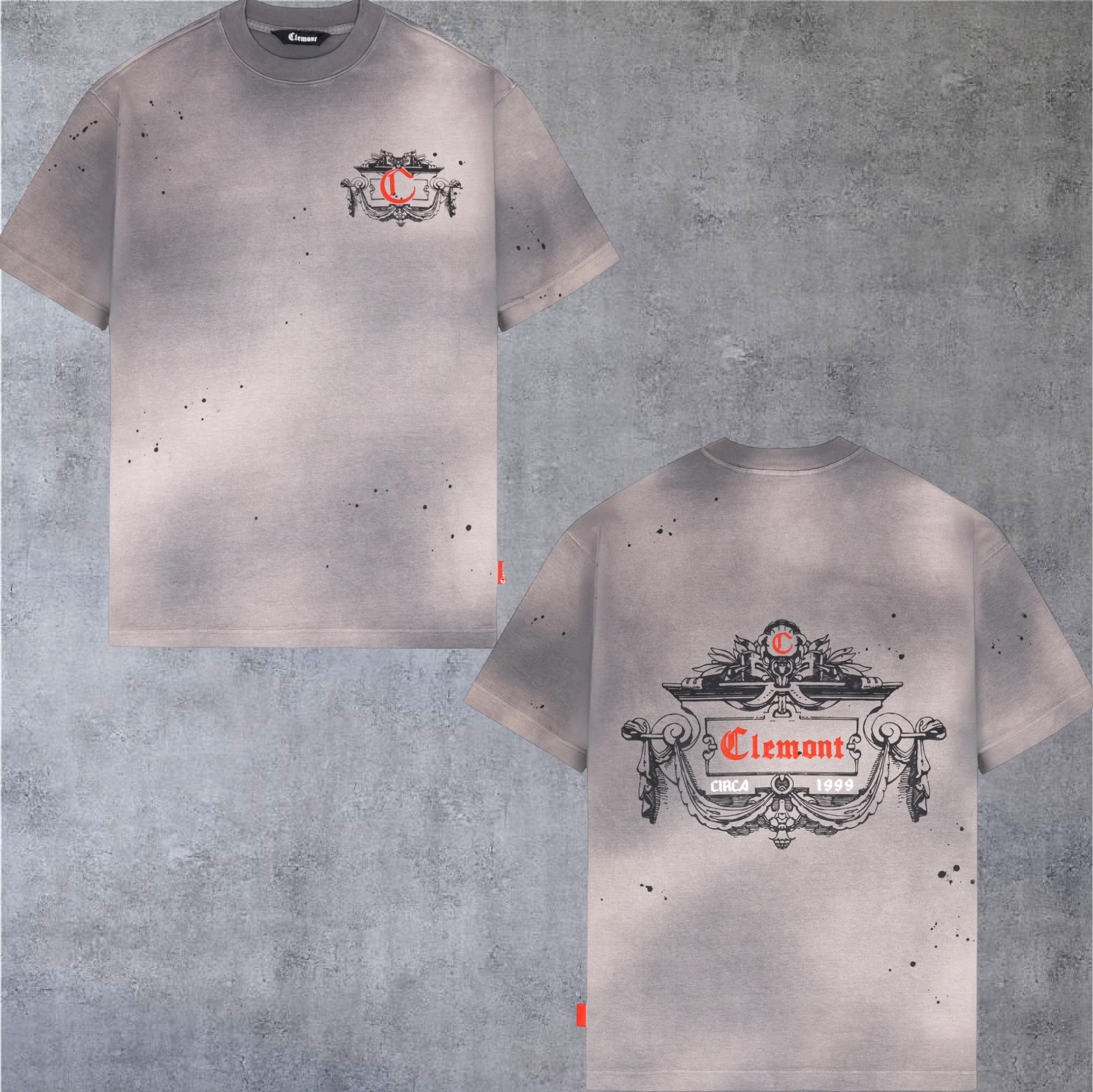 Camiseta Clemont oversized DISORDINE
