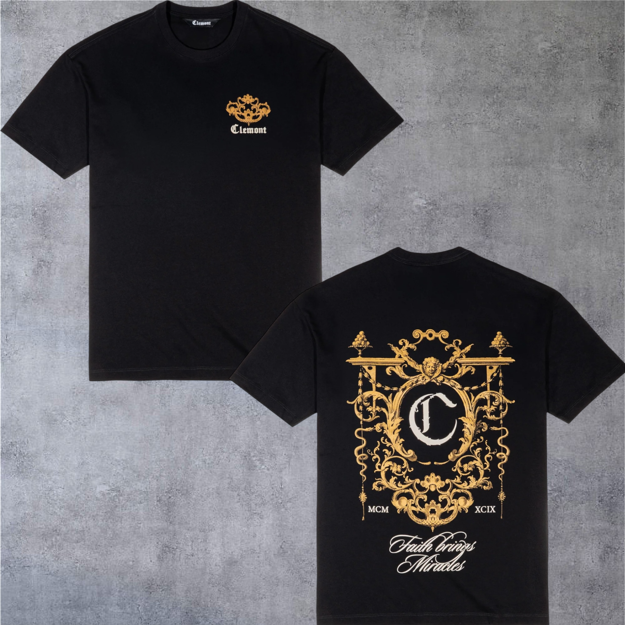 Camiseta Clemont DOLORE NEGRO
