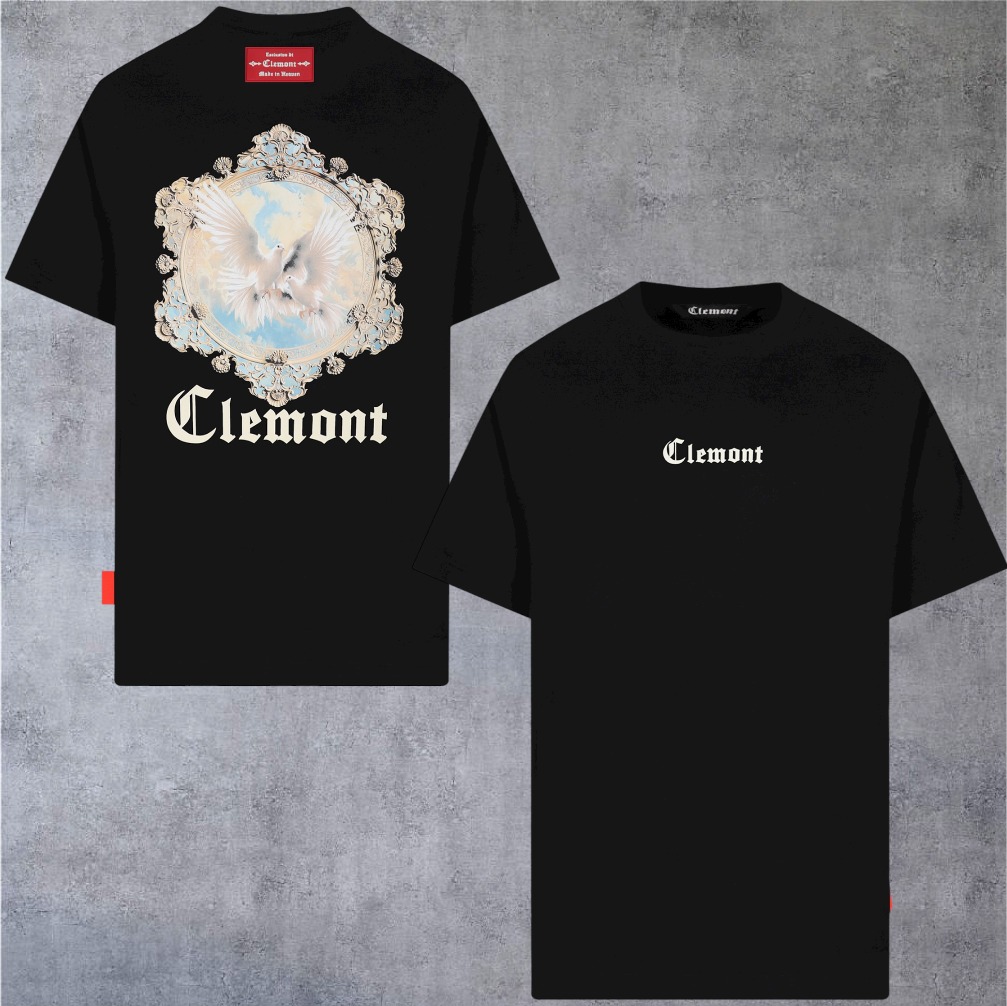 Camiseta Clemont OVERSIZE FULGORE NEGRA