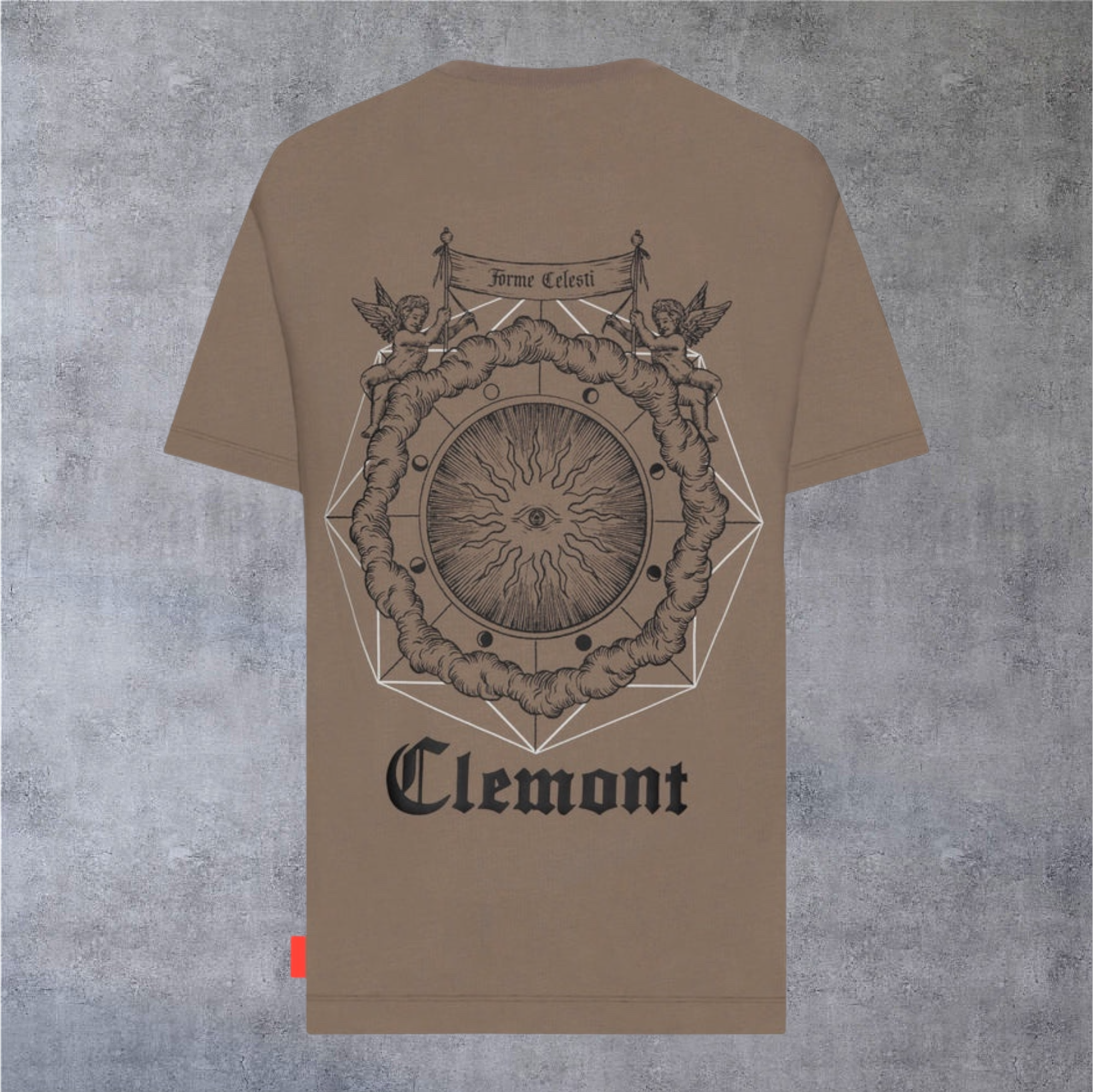 Camiseta Clemont Nebula Taupe