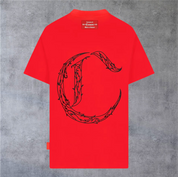 Camiseta Clemont Meditazione 2 Oversized Rojo