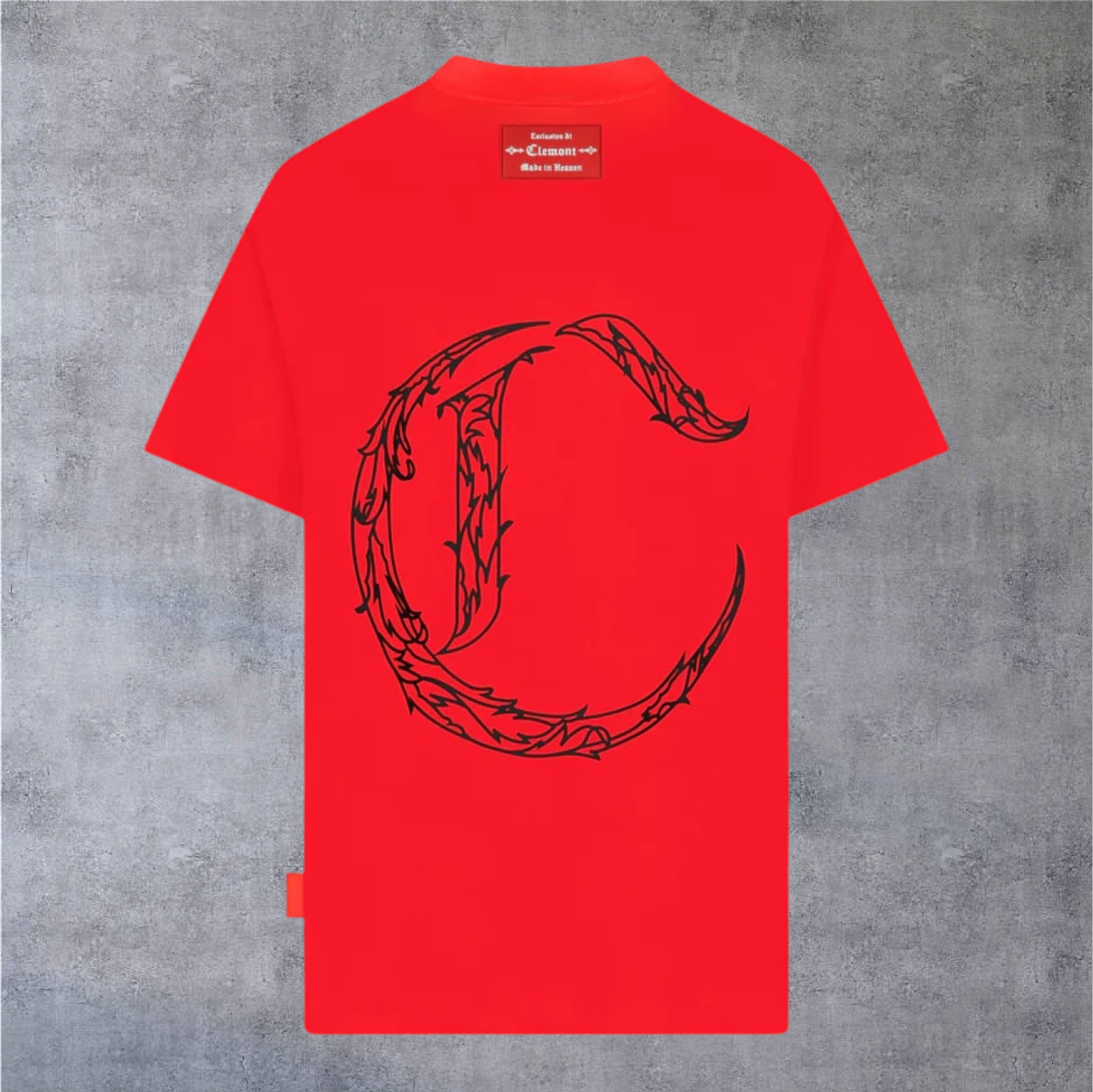 Camiseta Clemont Meditazione 2 Oversized Rojo
