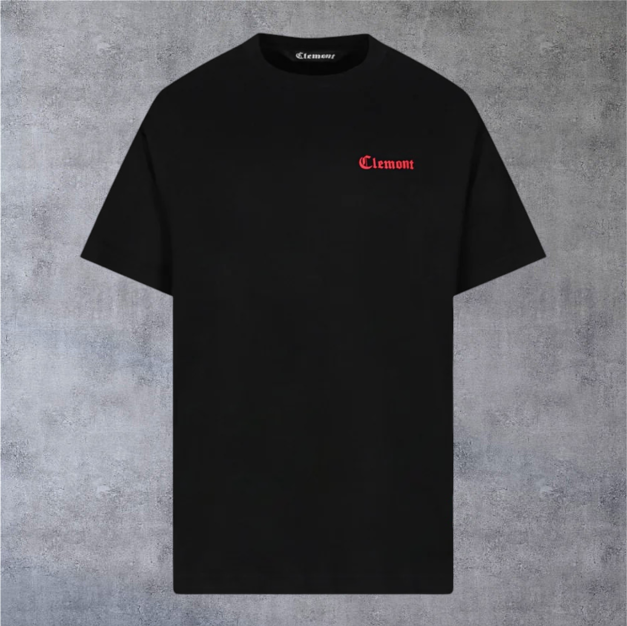 Camiseta Clemont Meditazione 2 Oversized Negro